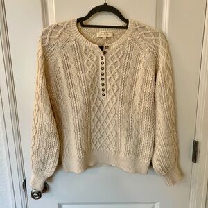 Sezane Bree Jumper in Cream